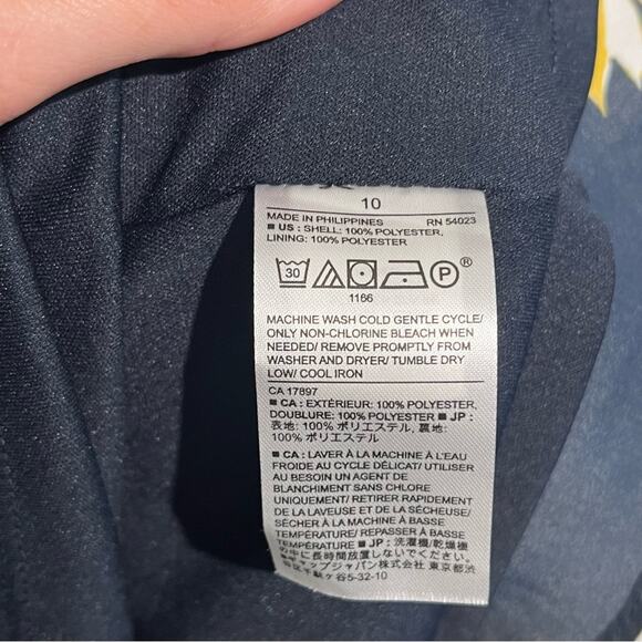 Banana Republic Flutter Sleeve Ruffled Fall Floral Dress Women’s Size 10 - Picture 6 of 12